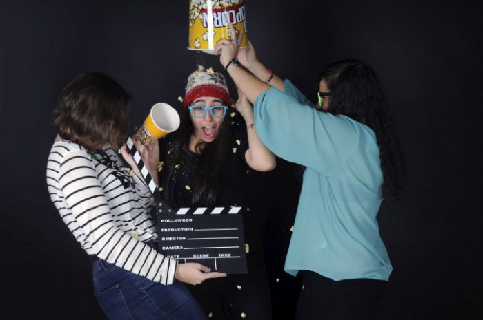 Retrato grupo Sherezade Álvarez Maniega, Patricia Canino Acosta y Sara Castro López . Diversidades 2015. FotoC3