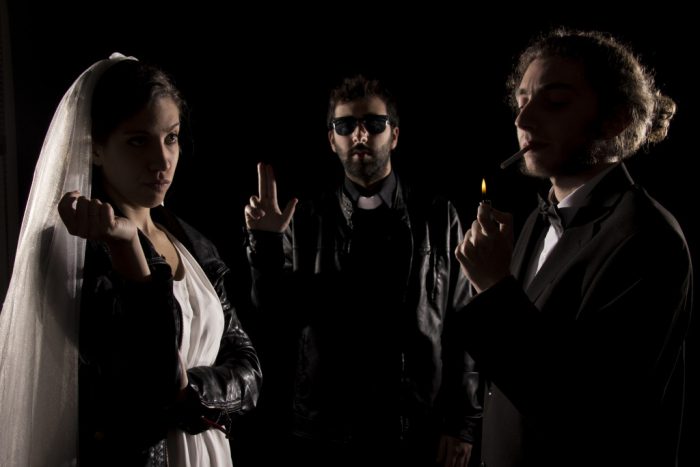 Retrato grupo Lucía Muriel Rojo, Bryan González Navero y Guillermo Rodríguez Braga. Diversidades 2015. FotoC3