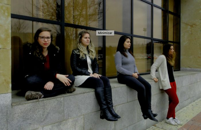 Retrato grupo Carla Albilheira, Alessandra França, Marilia Nespoli y Aline Spassini. Diversidades 2015. FotoC3
