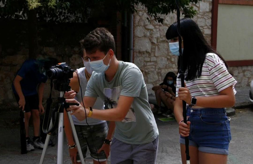 Rodaje en Cinema Camp