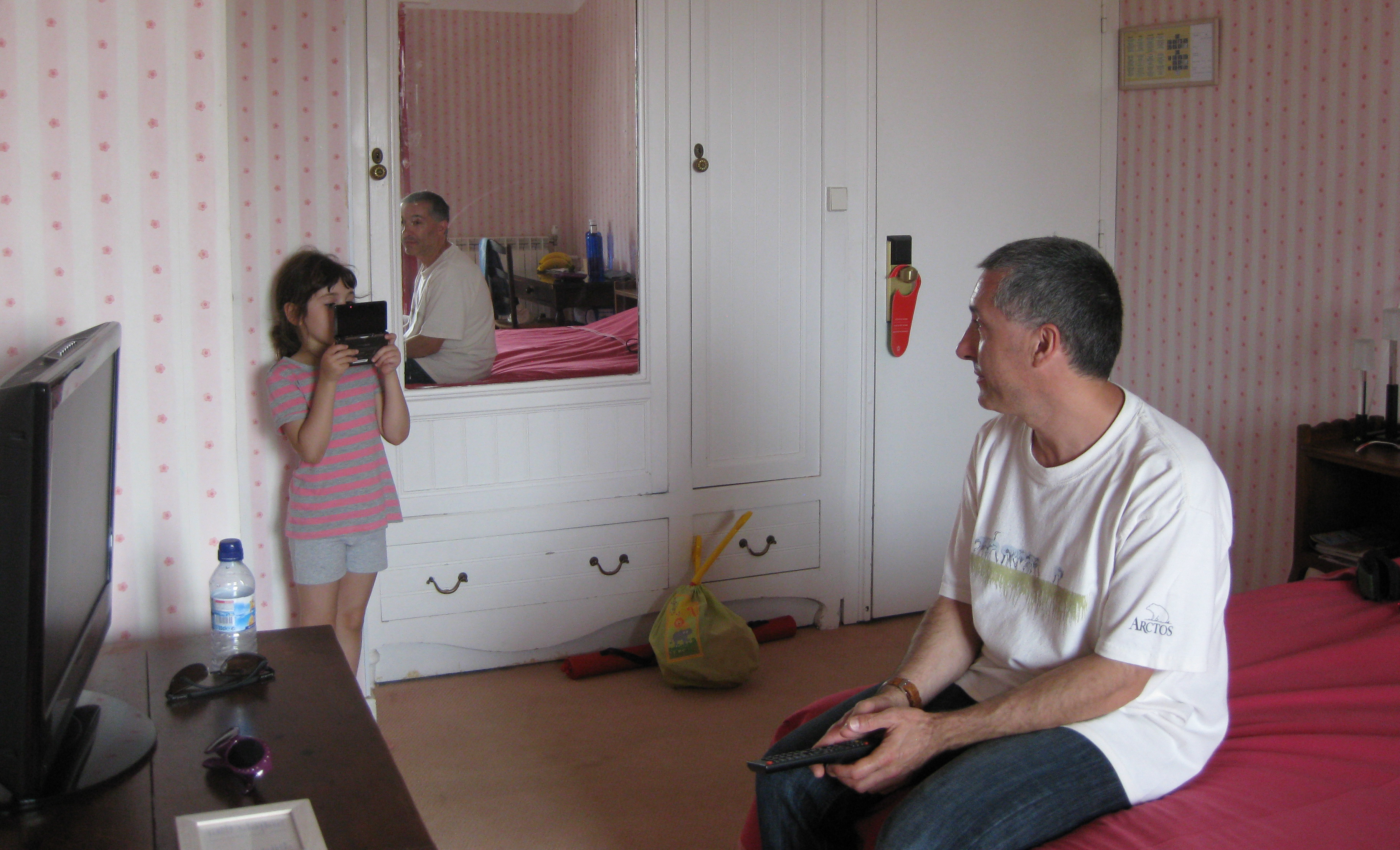 Momento padre hija