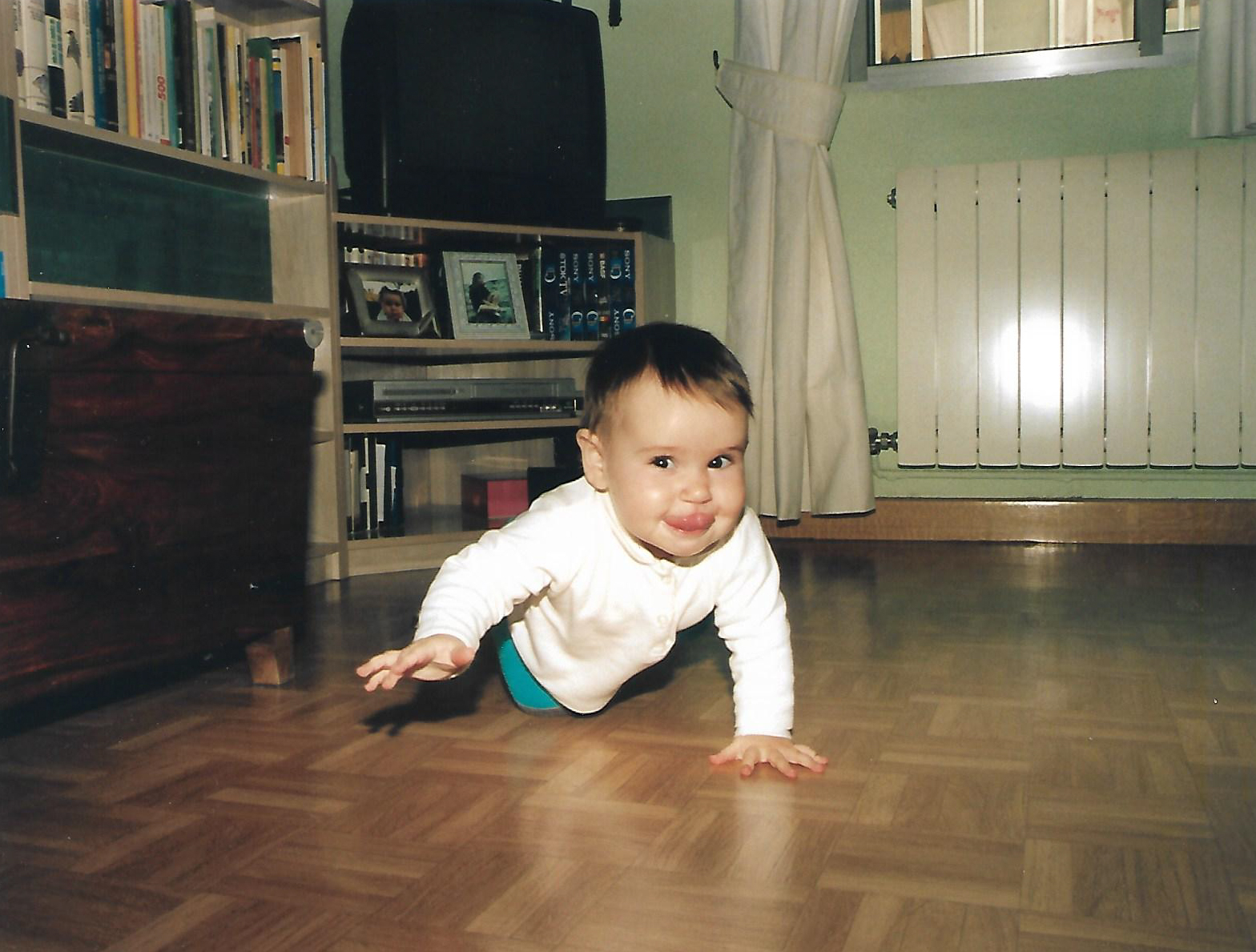¡Gateando!