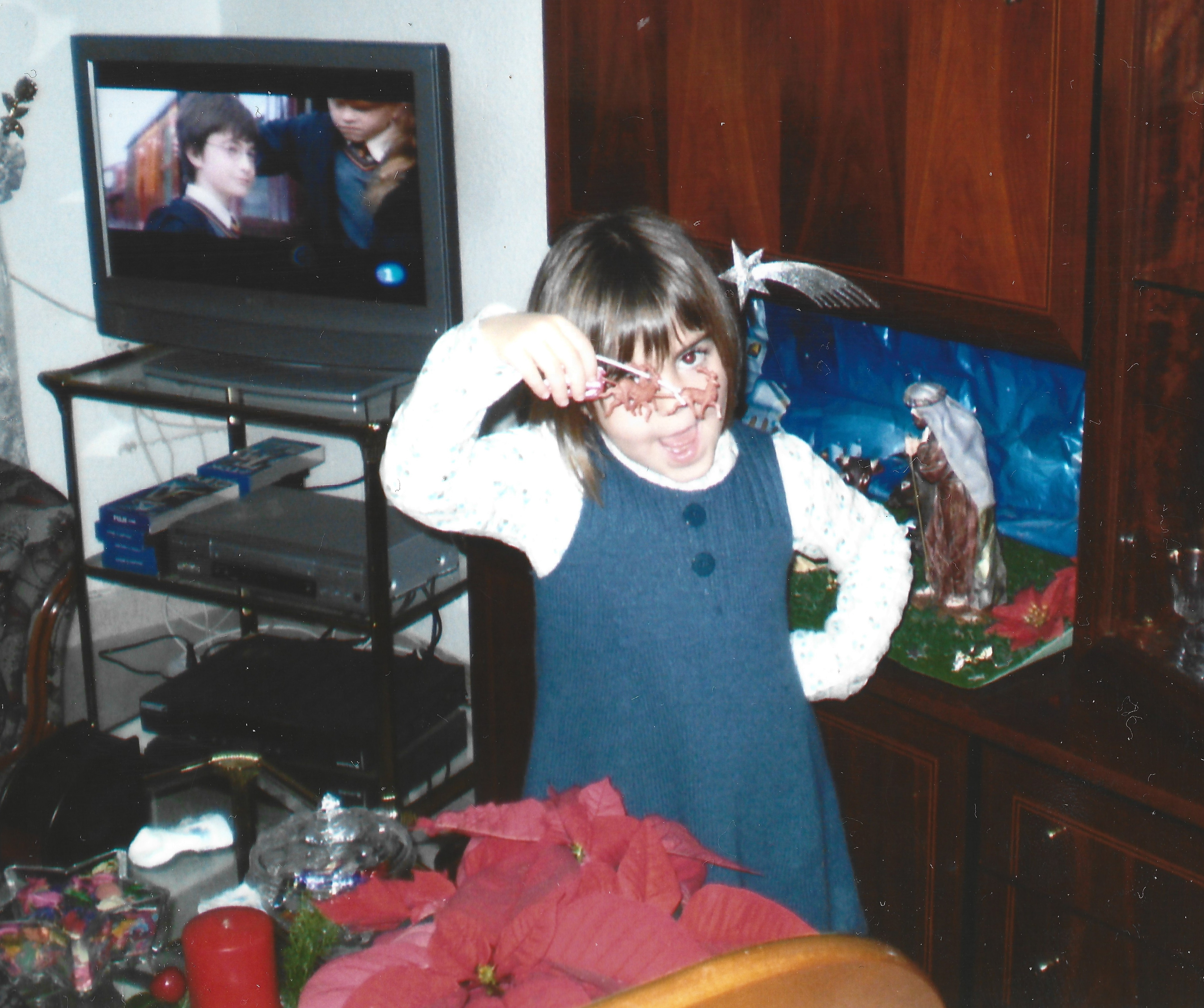 Dando el show en Navidad