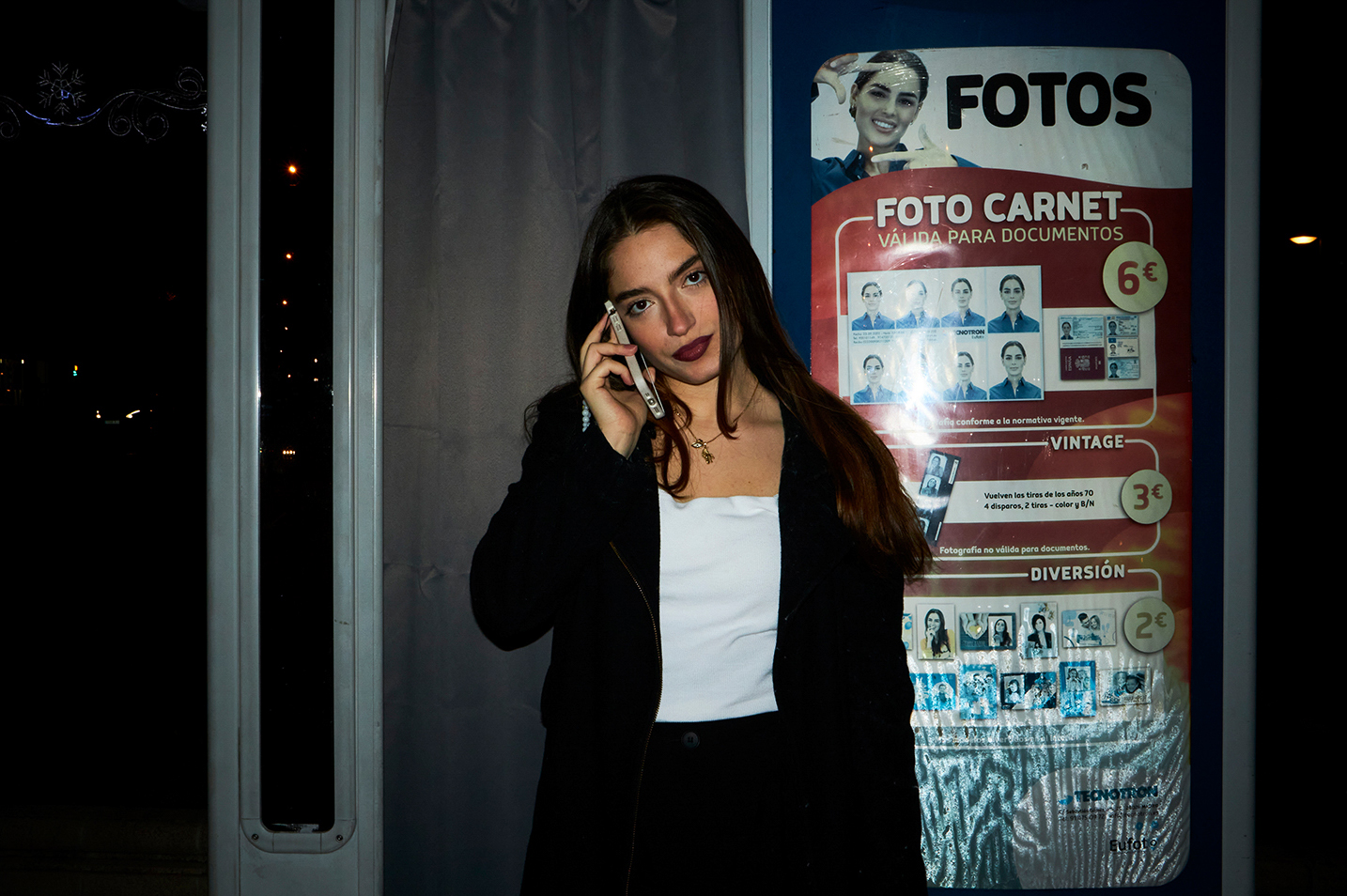 Fotomaquina en la Calle